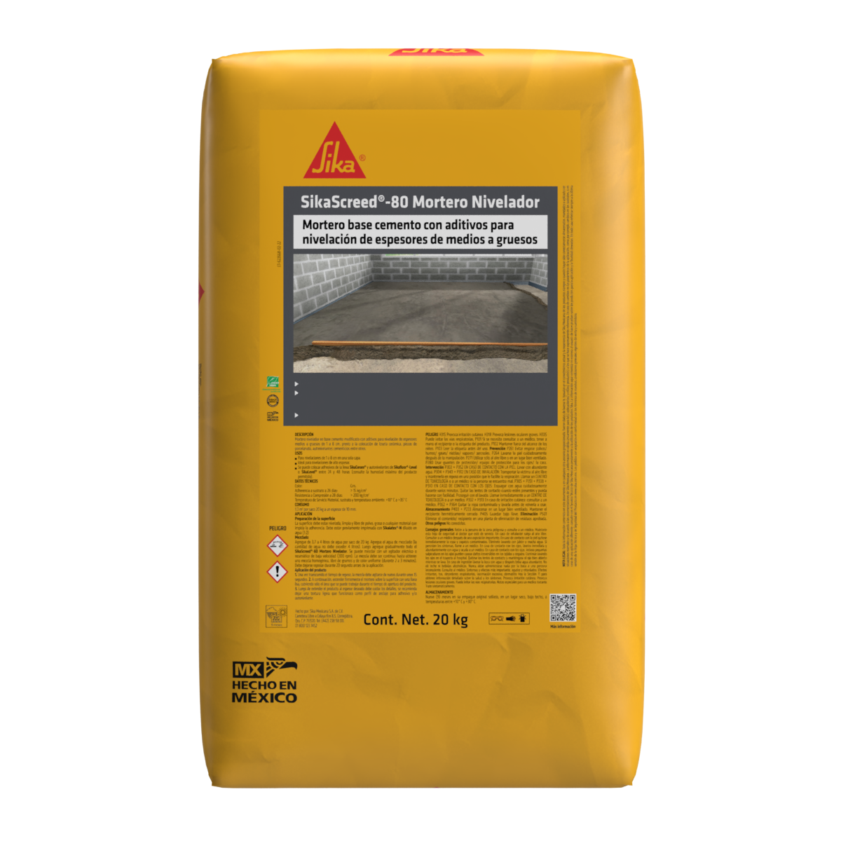 SikaScreed®80 Mortero Nivelador